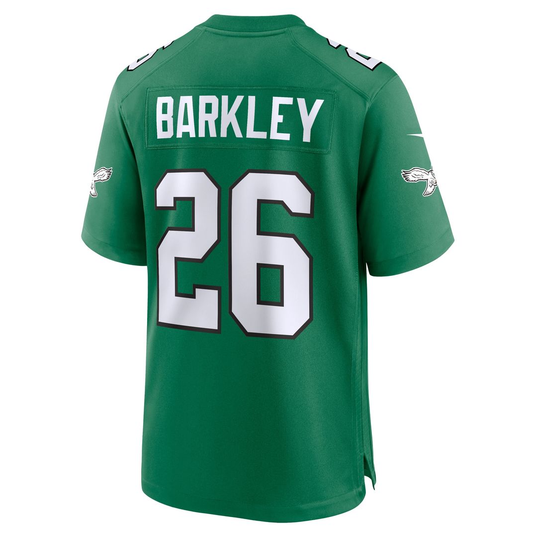 Saquon Barkley Philadelphia Eagles Game Jersey - White