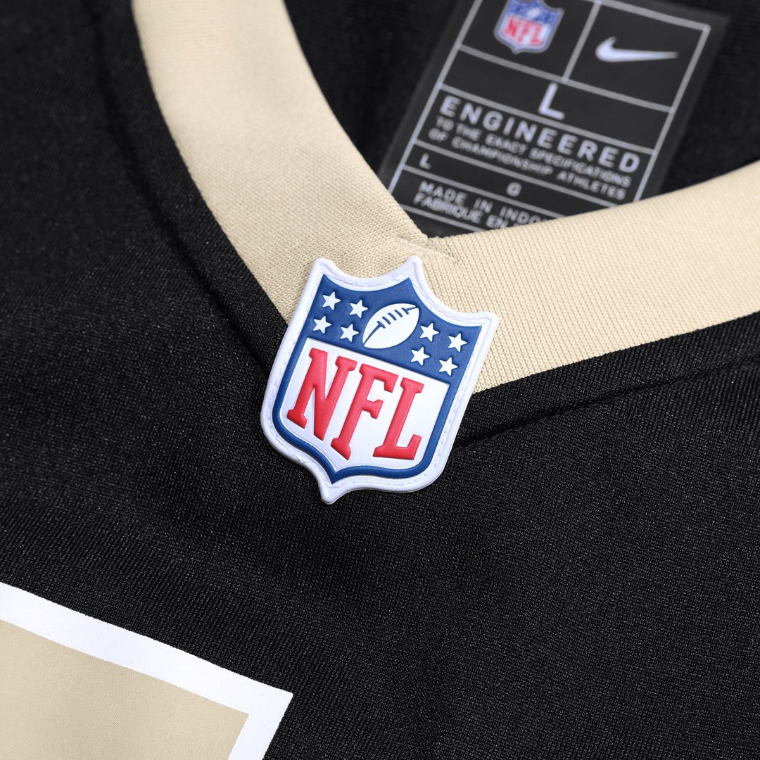 Brandin Cooks New Orleans Saints Team Game Jersey - Black