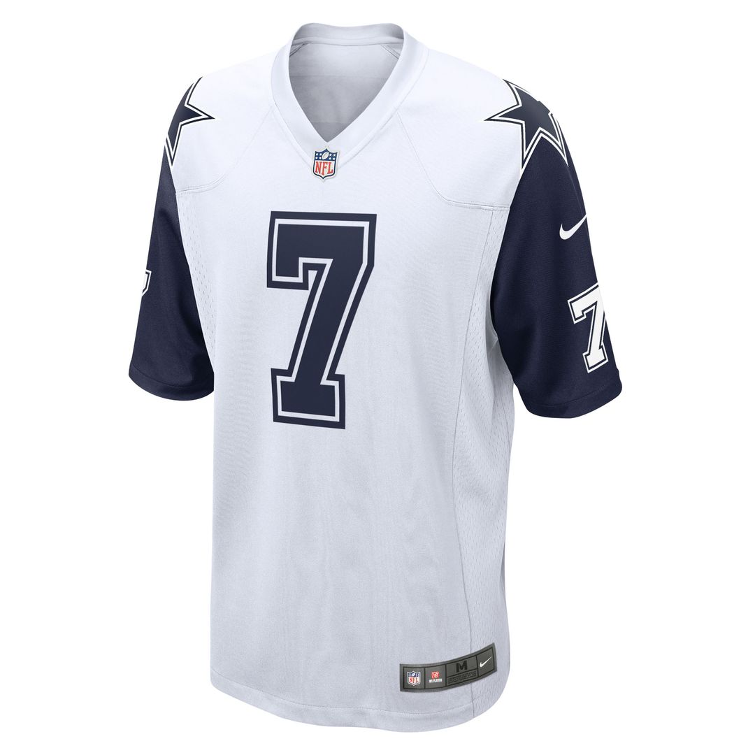 Trevon Diggs Dallas Cowboys Alternate Game Team Jersey - White
