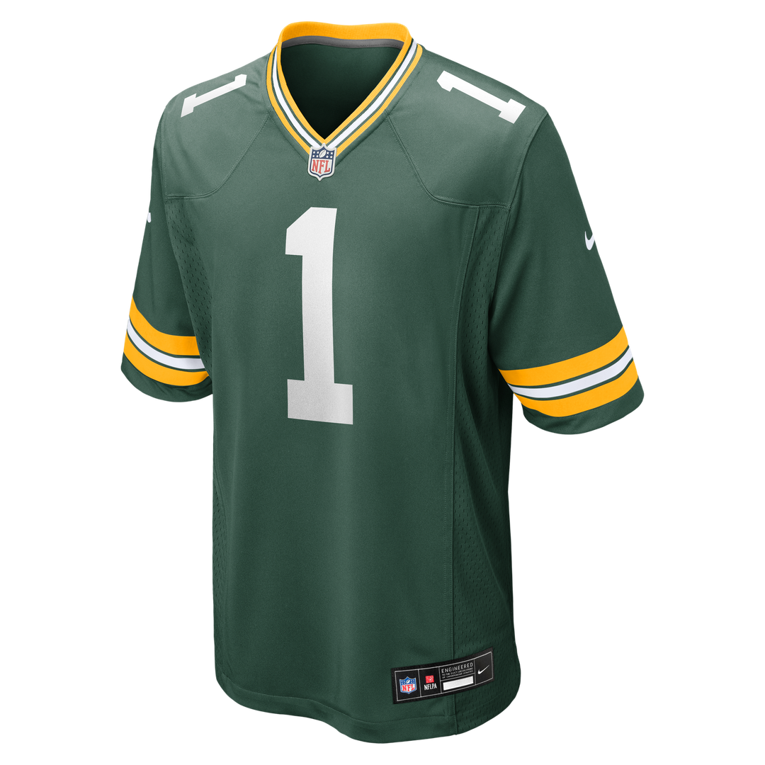 Number 1 Dad Green Bay Packers Game Jersey - Green