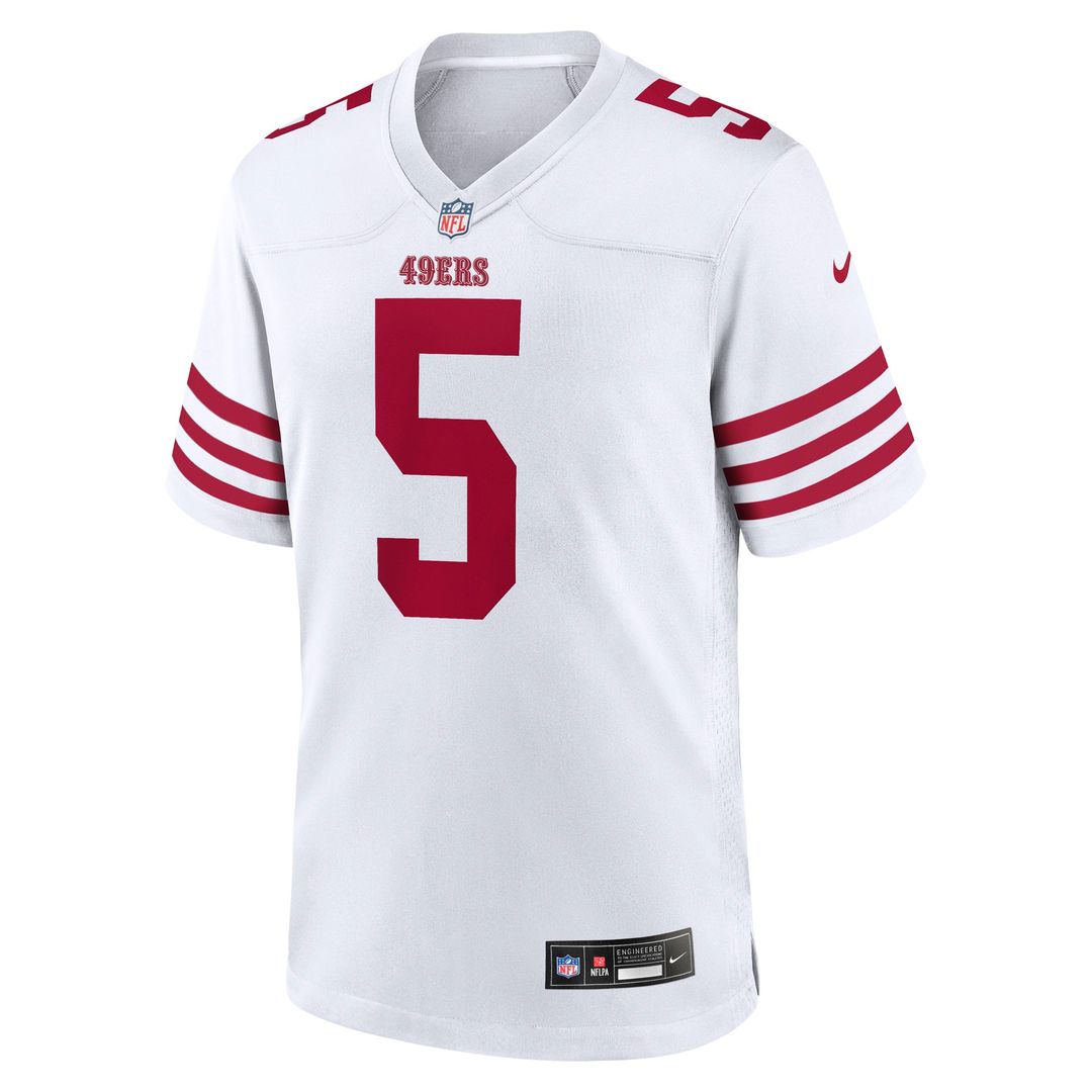 Mike Evans San Francisco 49ers Game Jersey - Men's White