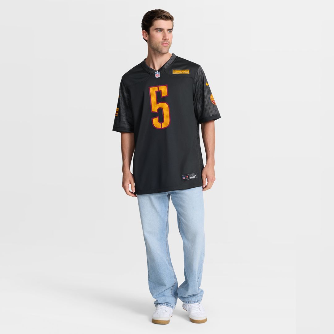 Jayden Daniels Washington Commanders Player Game Jersey - White