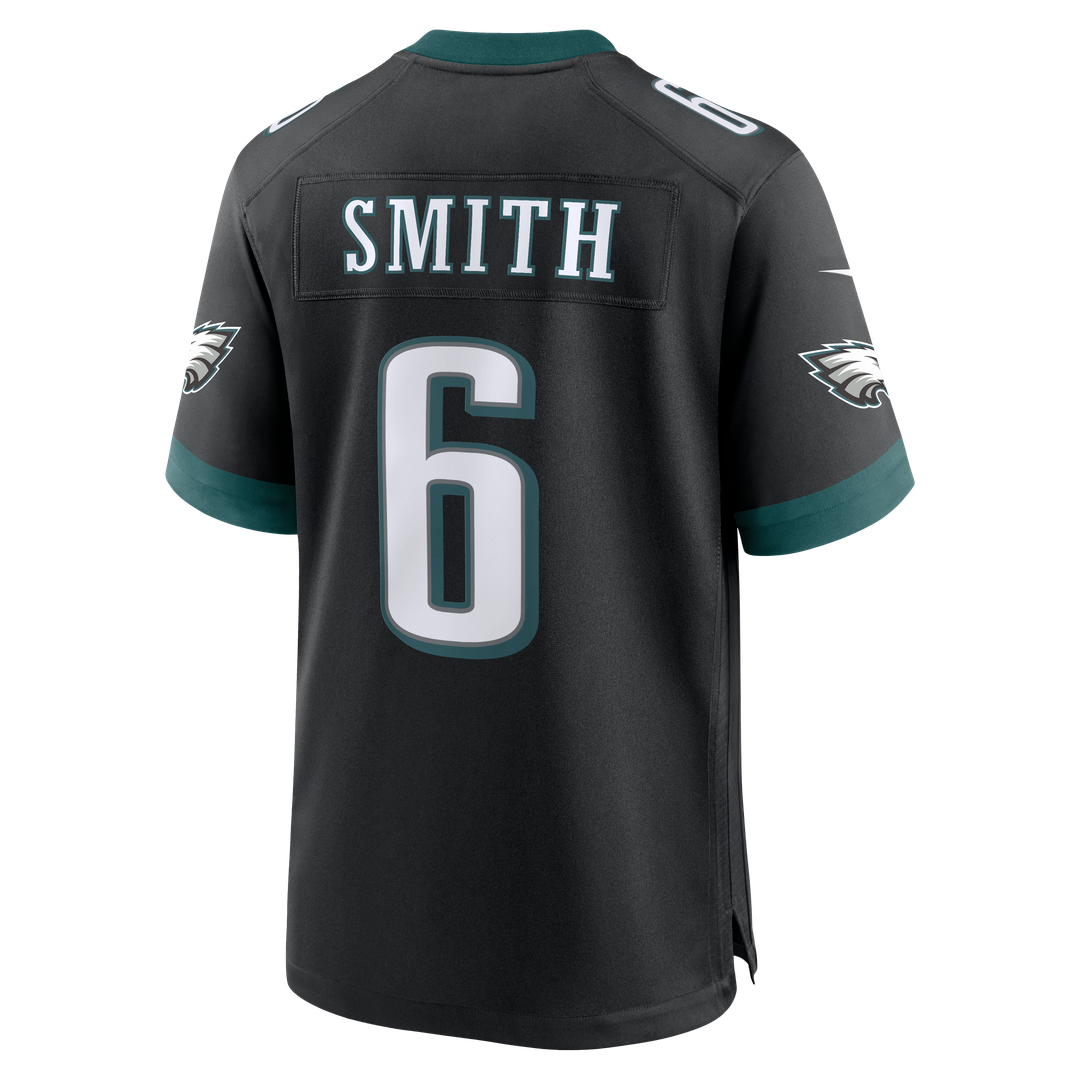 DeVonta Smith Philadelphia Eagles Alternate Game Jersey - Black