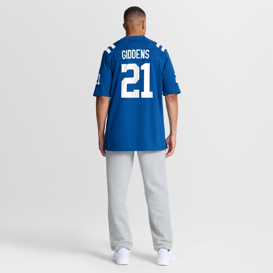 DJ Giddens Indianapolis Colts Team Game Jersey - Royal