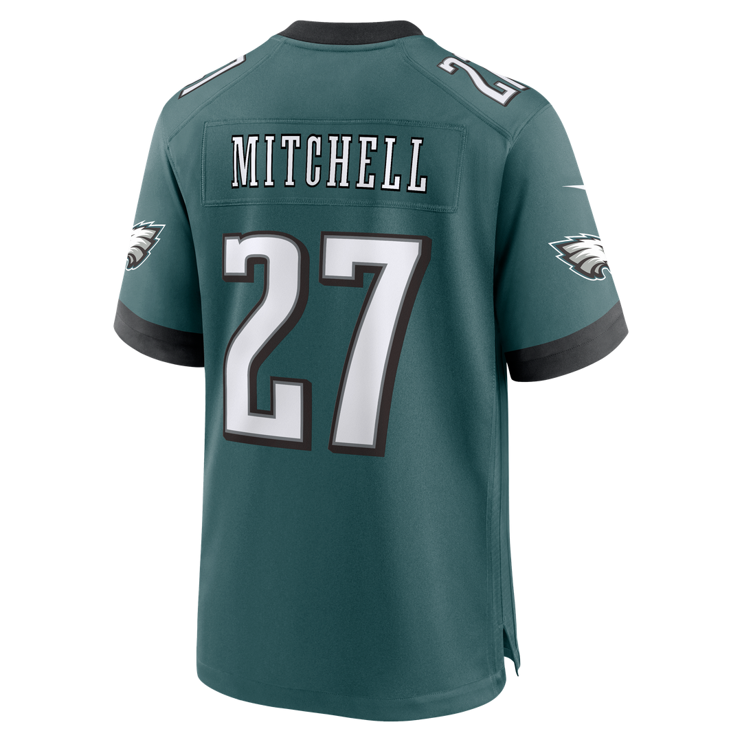 Quinyon Mitchell Philadelphia Eagles Alternate Game Jersey - Kelly Green