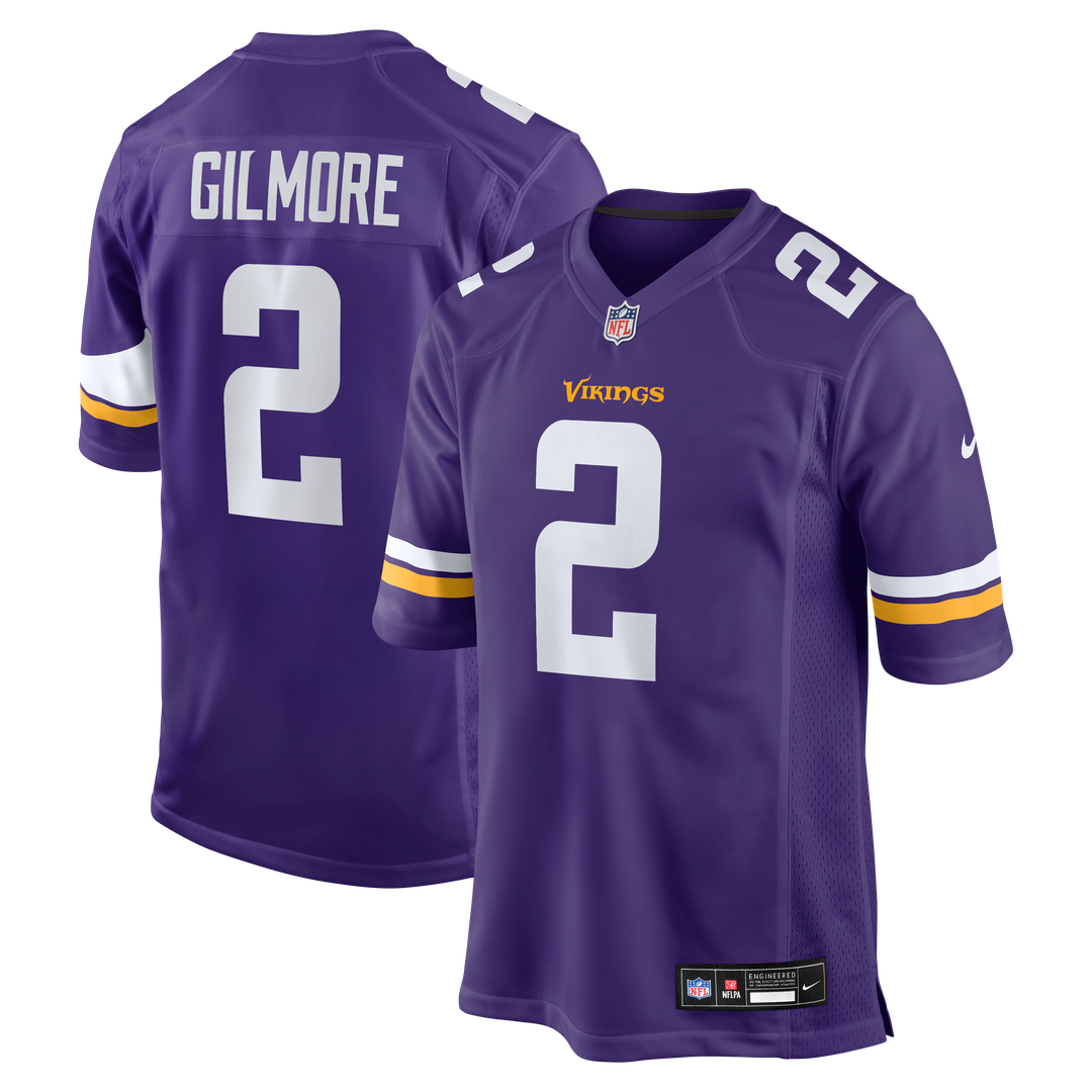 Stephon Gilmore Minnesota Vikings Game Jersey - Purple