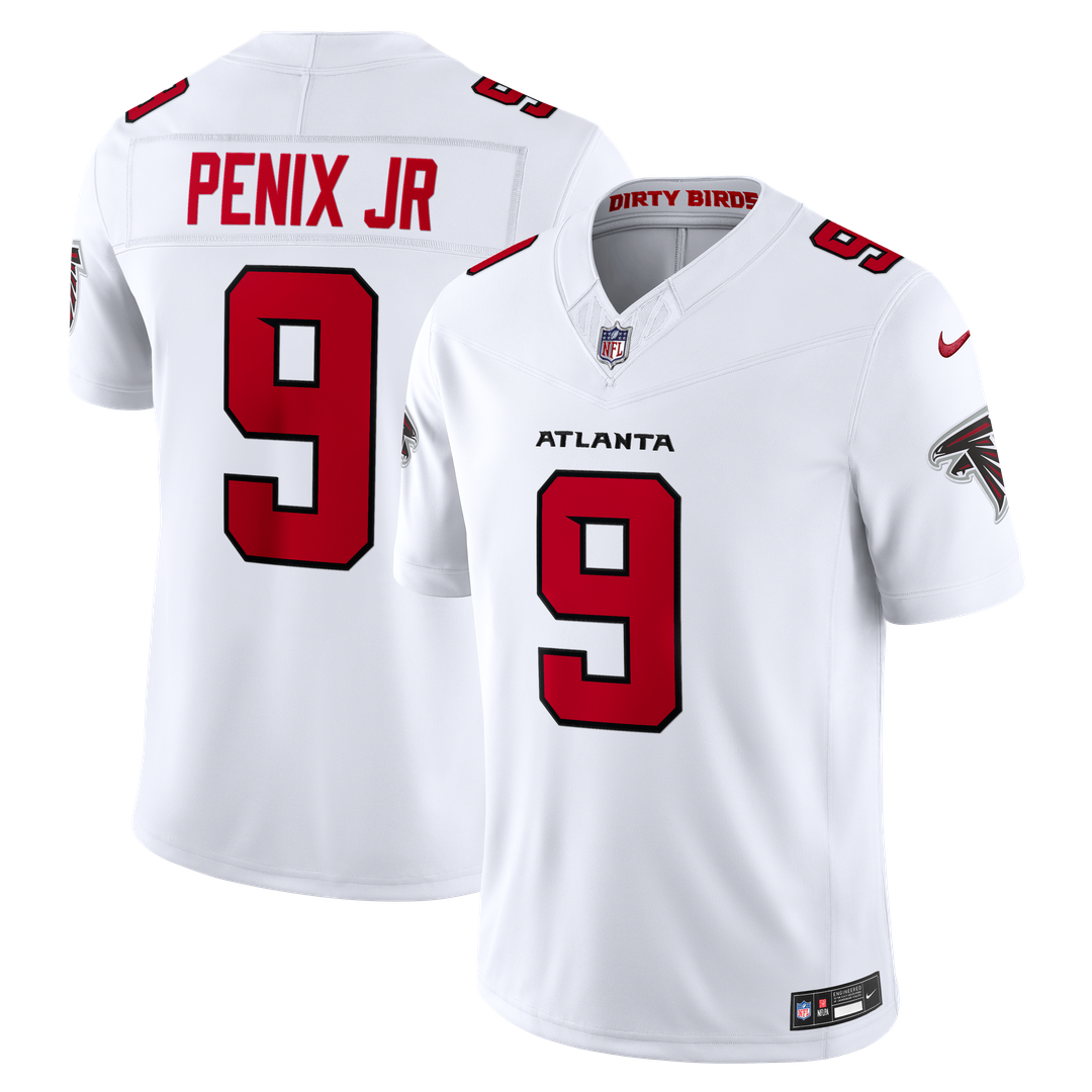 Michael Penix Jr. Atlanta Falcons Vapor F.U.S.E. Stitched Limited Jersey - White
