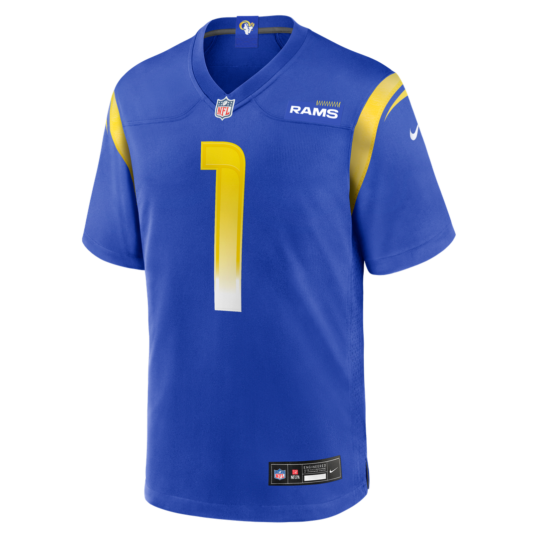 Emmanuel Forbes Jr. Los Angeles Rams Team Game Jersey - Royal