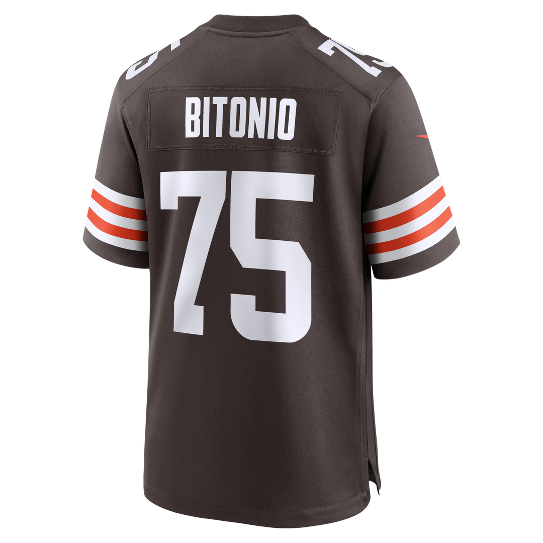 Joel Bitonio Cleveland Browns Game Jersey - Brown