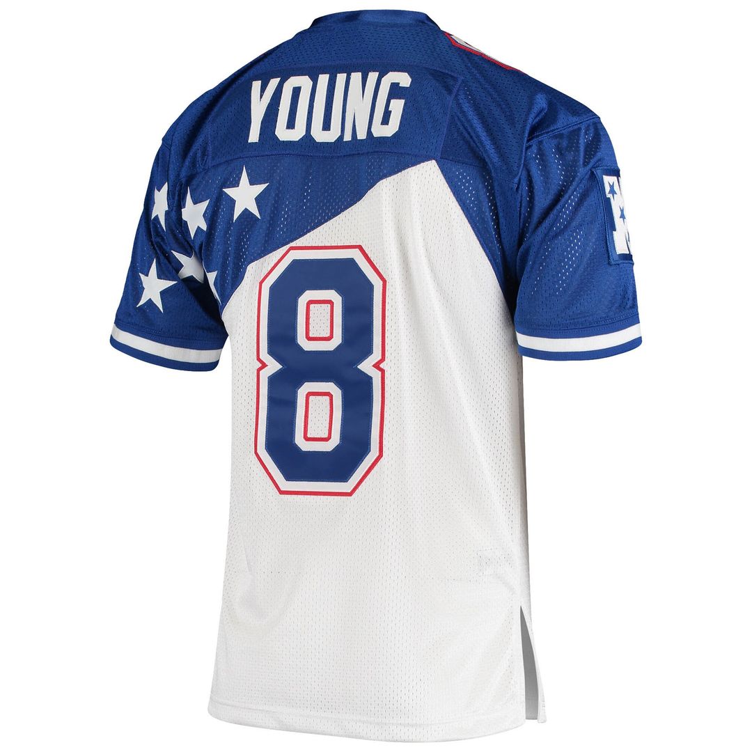 Steve Young NFC 1994 Pro Bowl Authentic Jersey - White/Blue