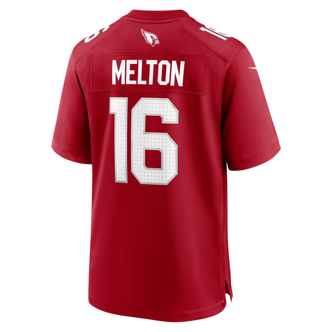 Max Melton Arizona Cardinals Team Game Jersey - Cardinal
