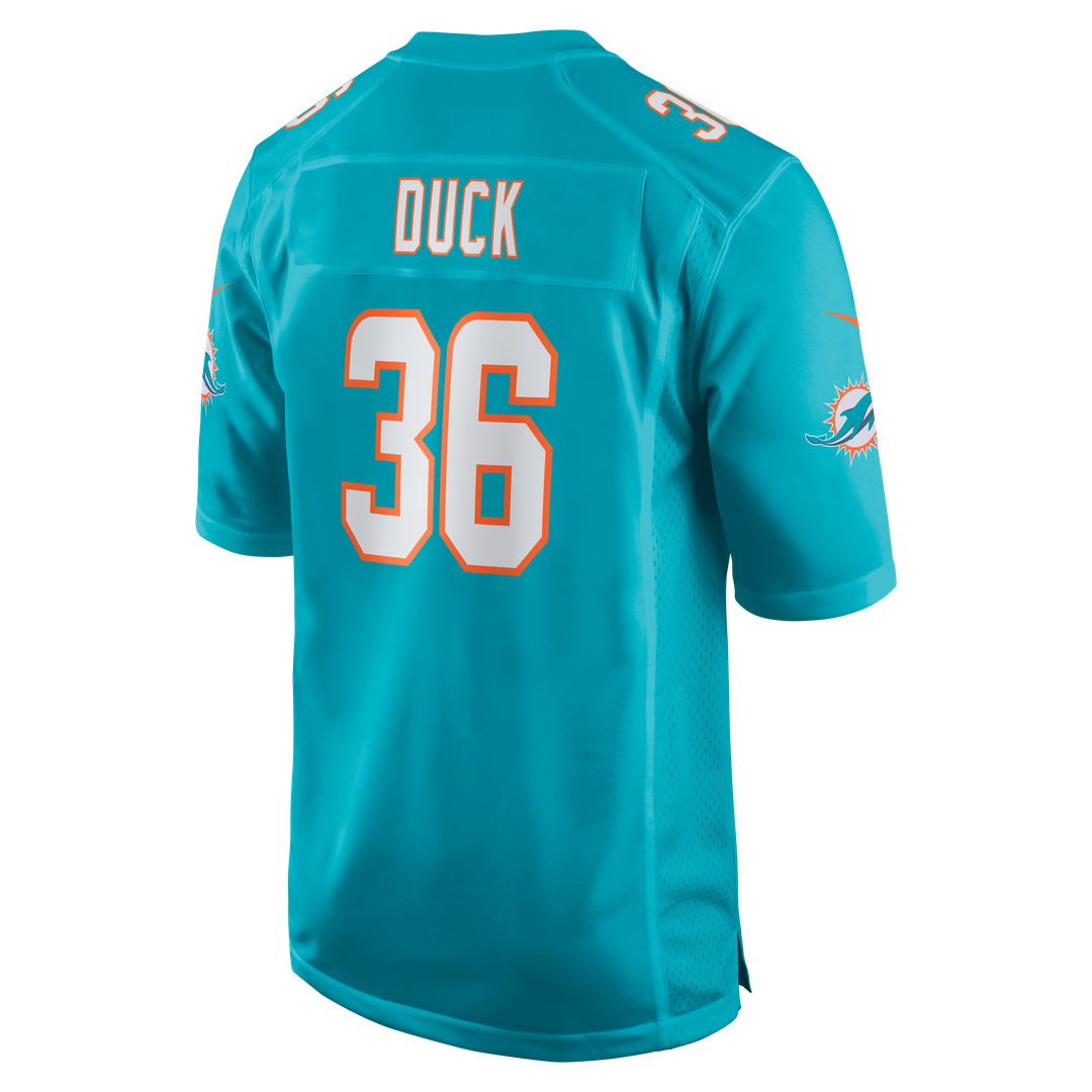 Storm Duck Miami Dolphins Game Jersey - Aqua