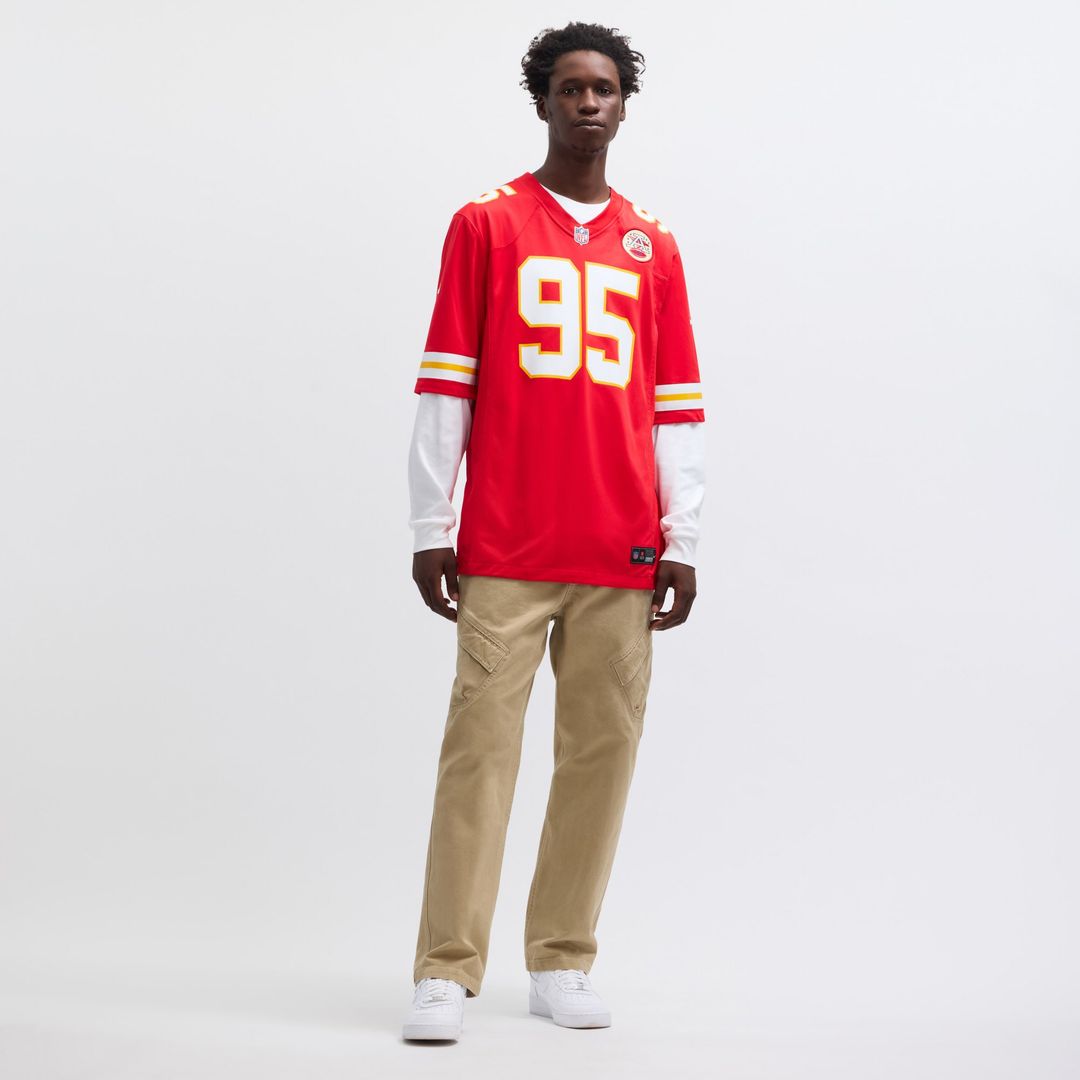 Chris Jones Kansas City Chiefs Game Jersey - Red