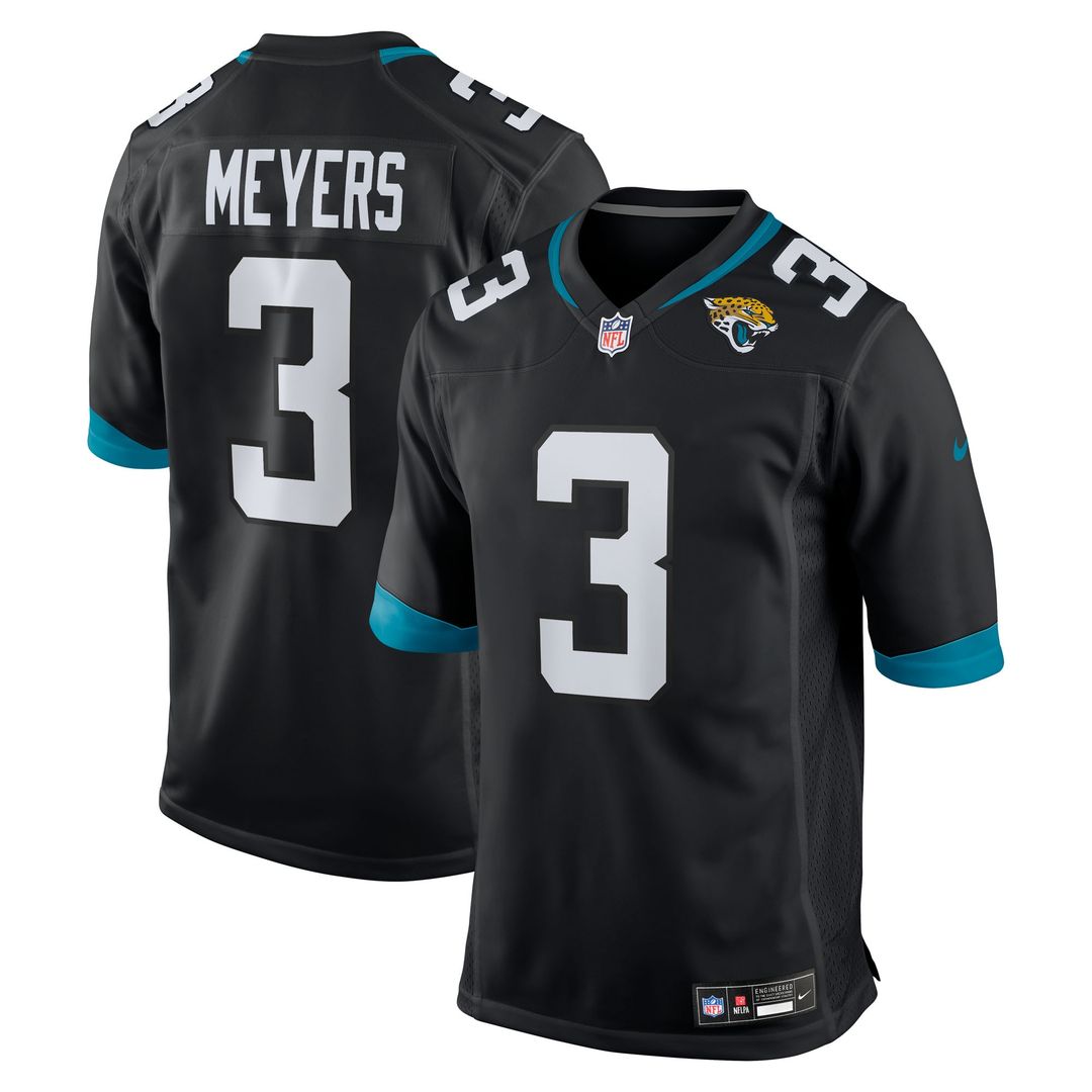 Jakobi Meyers Jacksonville Jaguars Team Game Jersey - Teal