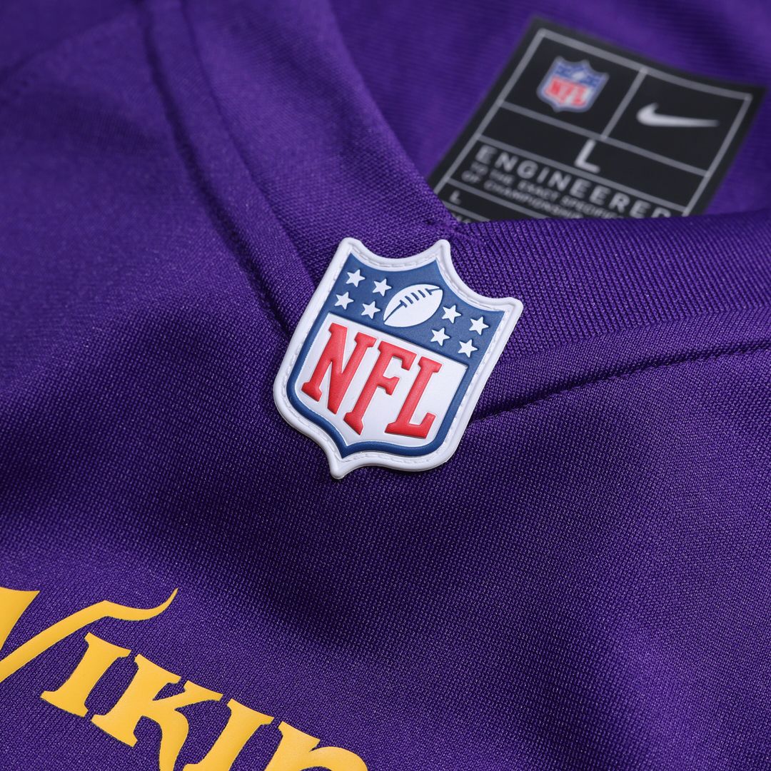Jeff Okudah Minnesota Vikings Team Game Jersey - Purple