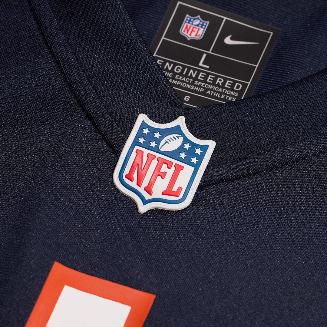 D'Marco Jackson Chicago Bears Team Game Jersey - Navy