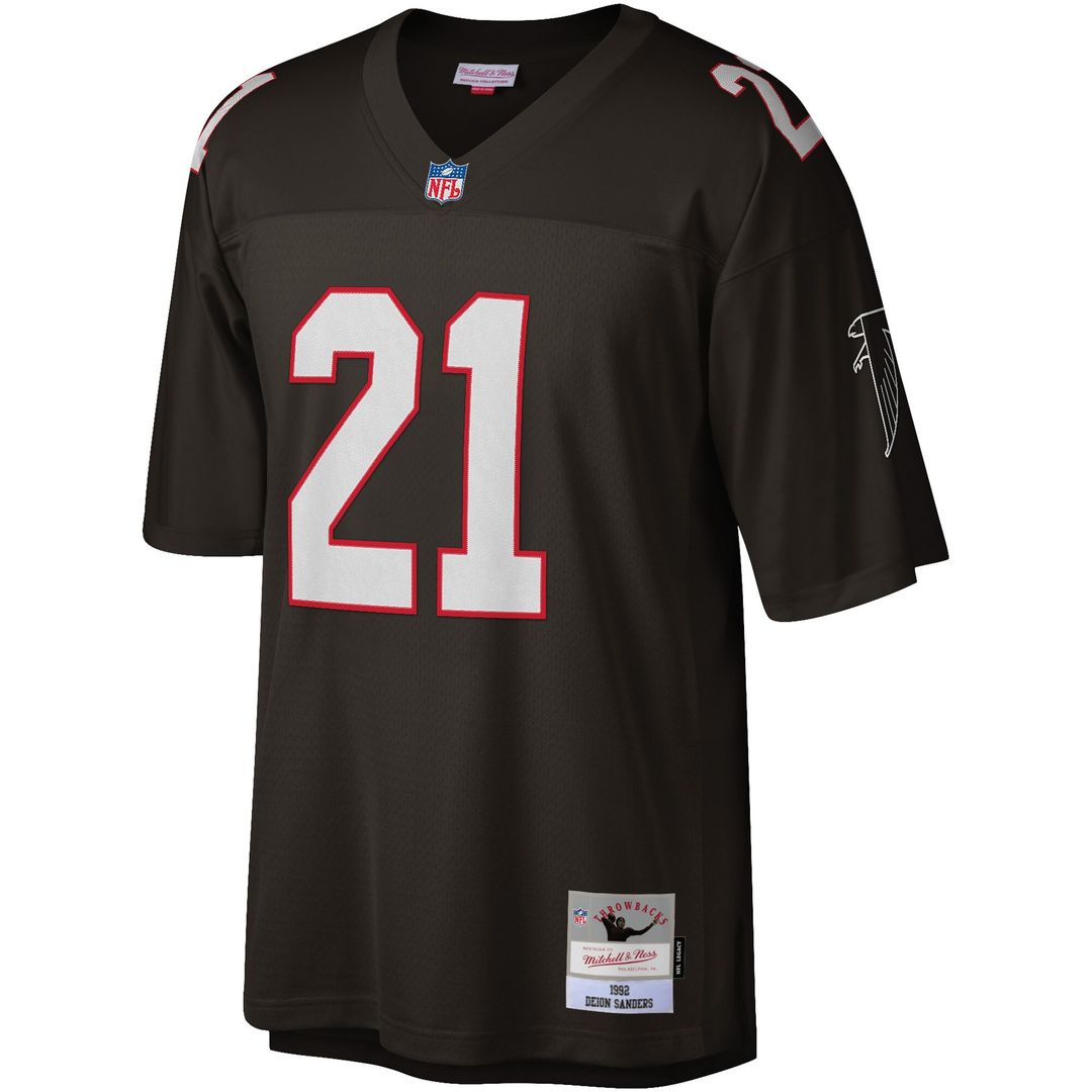 Deion Sanders Atlanta Falcons Legacy Replica Jersey - White