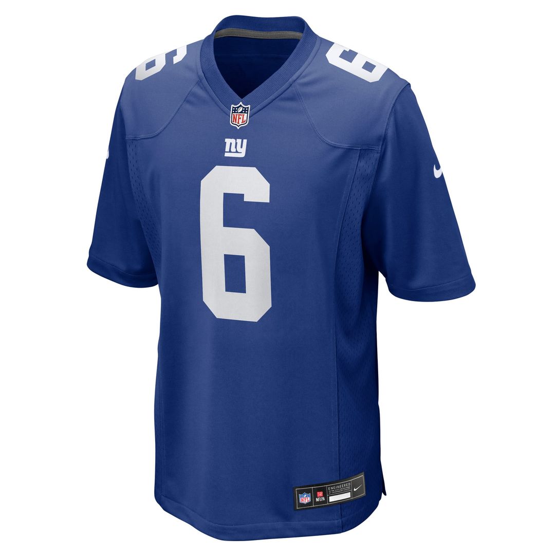 Jaxson Dart New York Giants Alternate Century Red Game Jersey - Red