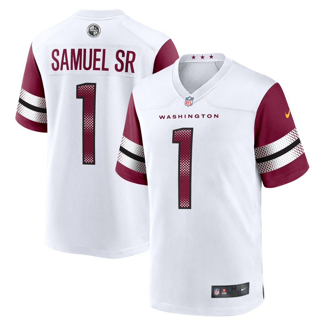 Deebo Samuel Sr Washington Commanders Game Player Jersey - Burgundy