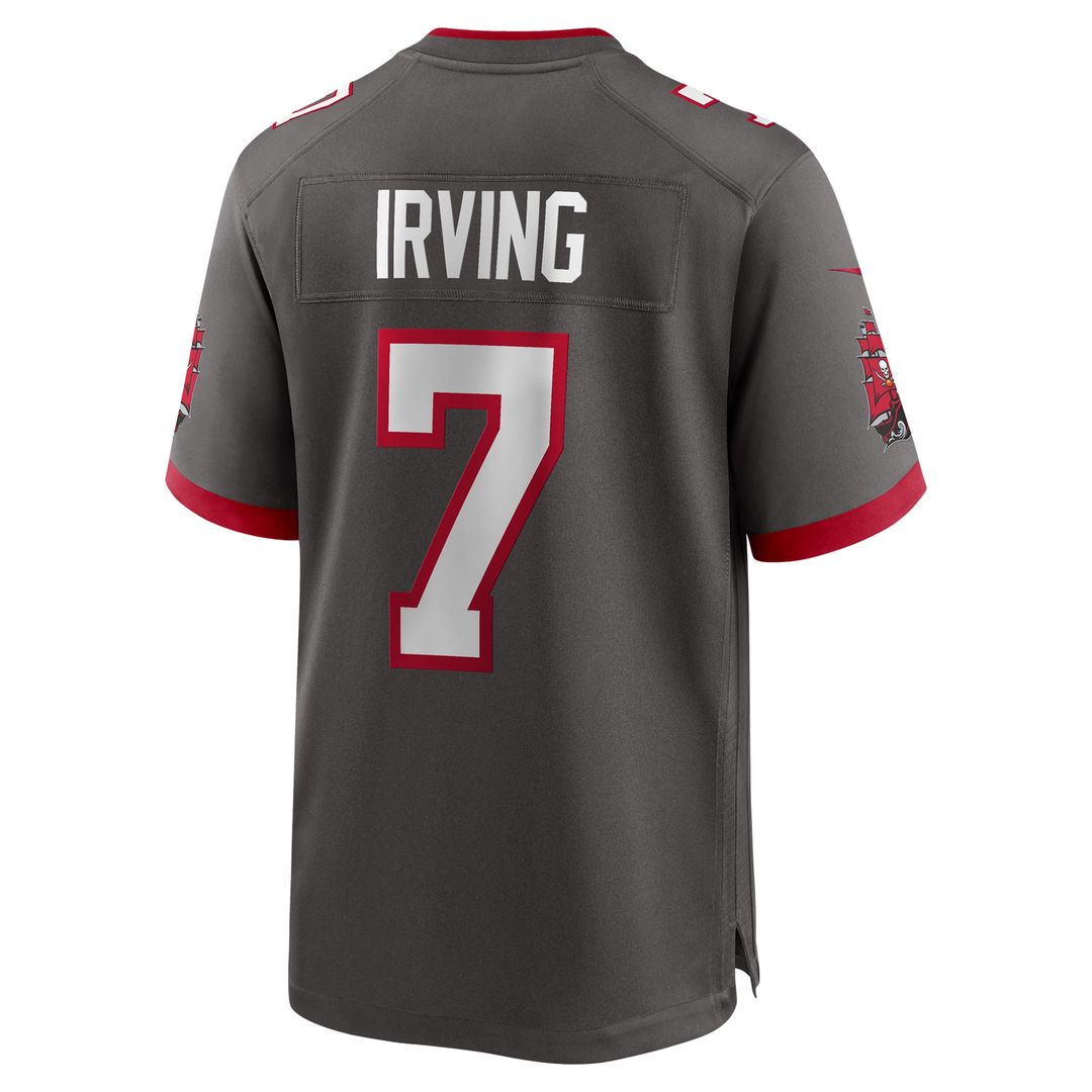 Bucky Irving Tampa Bay Buccaneers Game Jersey - White