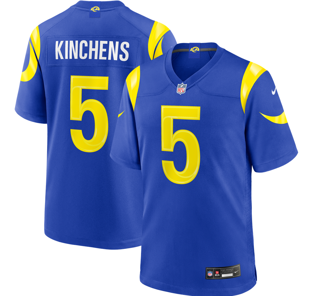 Kamren Kinchens Los Angeles Rams Team Game Jersey - Royal
