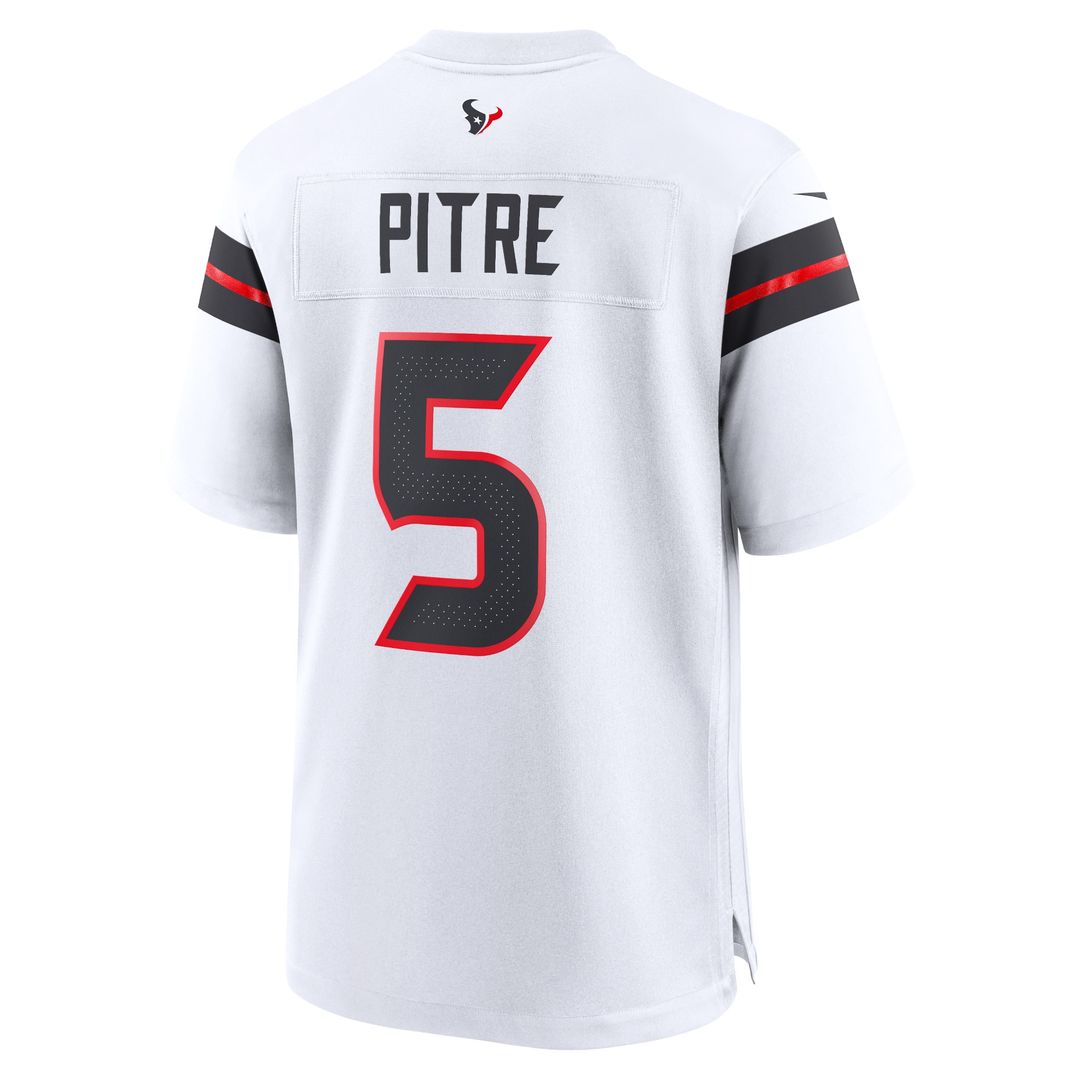 Jalen Pitre Houston Texans Game Jersey - White