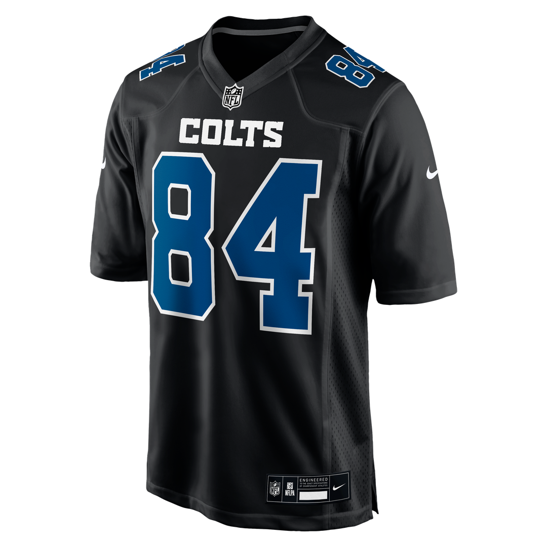 Tyler Warren Indianapolis Colts Fashion Game Jersey - Carbon Black