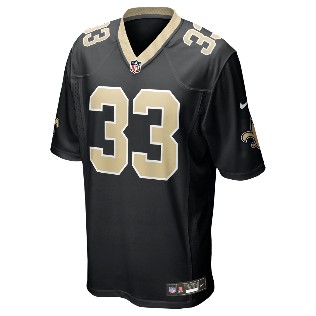 Jonas Sanker New Orleans Saints Team Game Jersey - Black