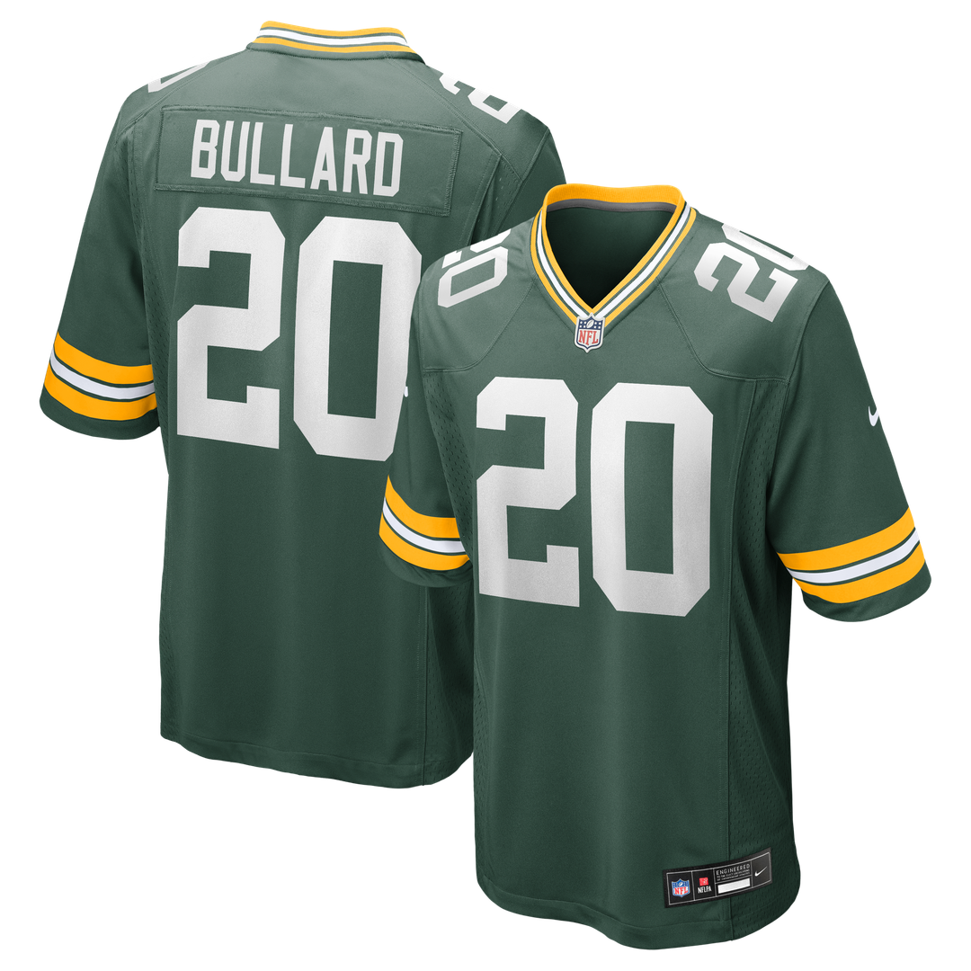 Javon Bullard Green Bay Packers Game Jersey - Green