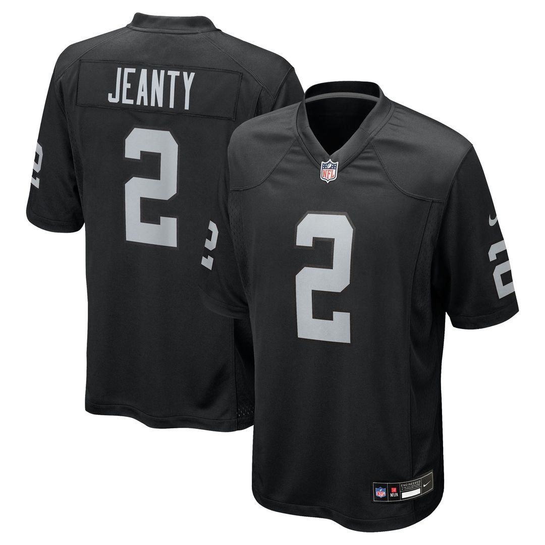 Ashton Jeanty Las Vegas Raiders Game Jersey - White