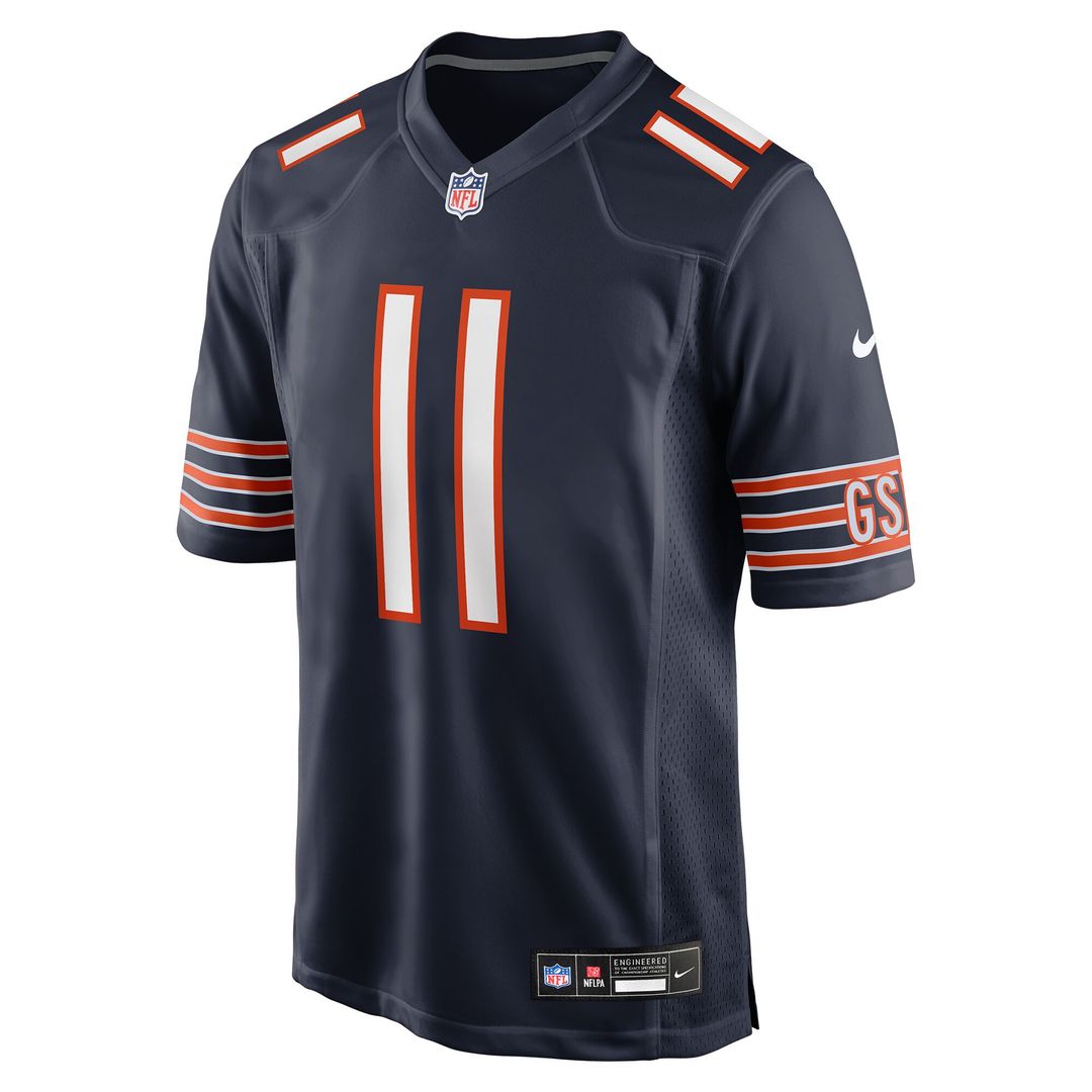 Case Keenum Chicago Bears Team Game Jersey - Navy