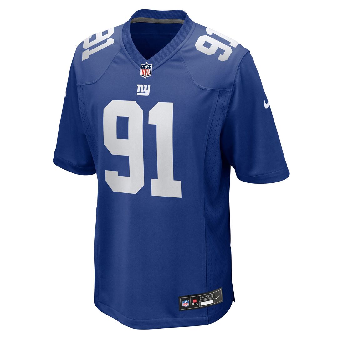 Darius Alexander New York Giants Team Game Jersey - Royal