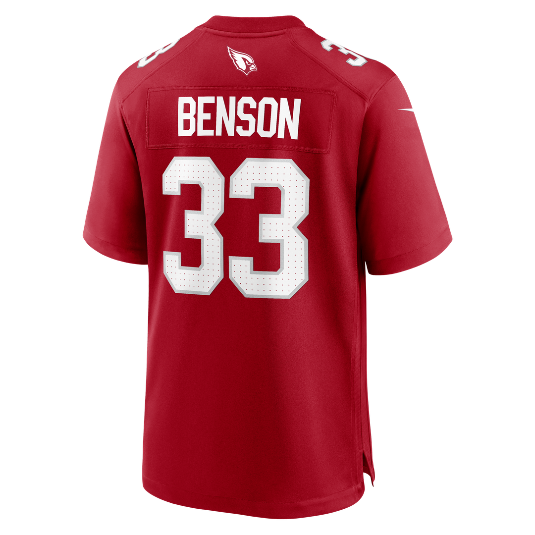 Trey Benson Arizona Cardinals Team Game Jersey - Cardinal
