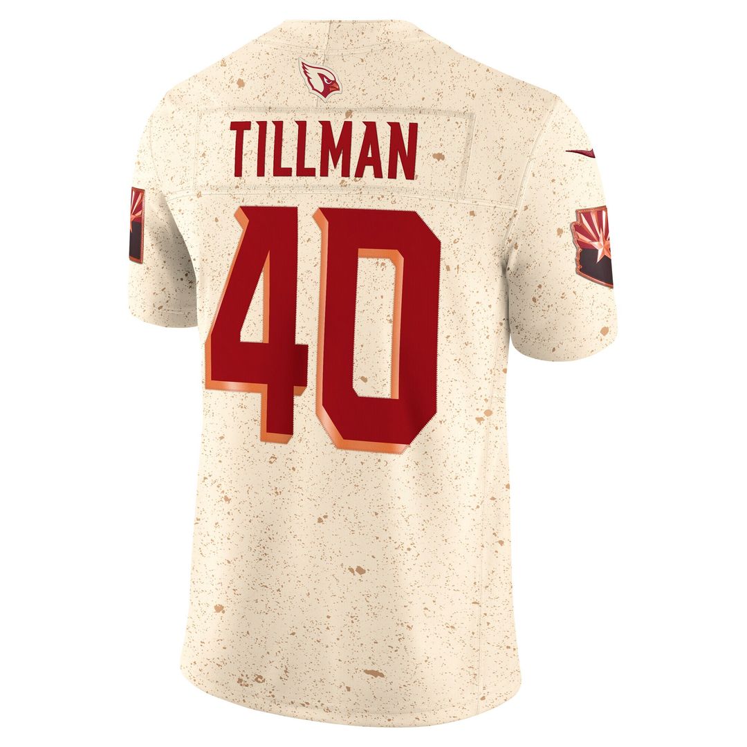Pat Tillman Arizona Cardinals 2025 Rivalries Collection Stitched Limited Jersey - Natural