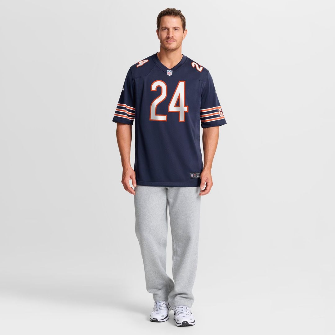 Malik Muhammad Chicago Bears Team Game Jersey - Navy