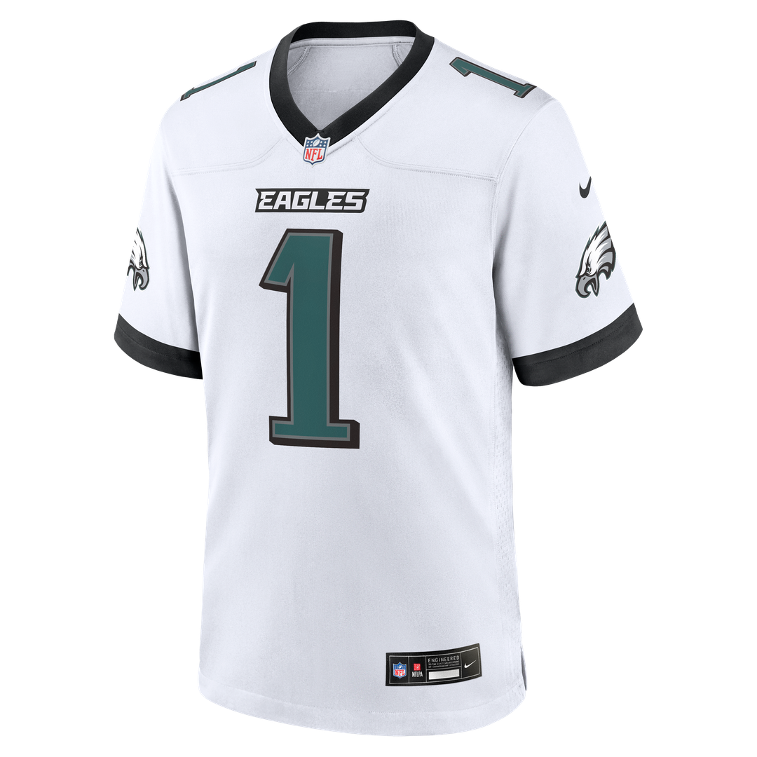 Jalen Hurts Philadelphia Eagles Game Jersey - White