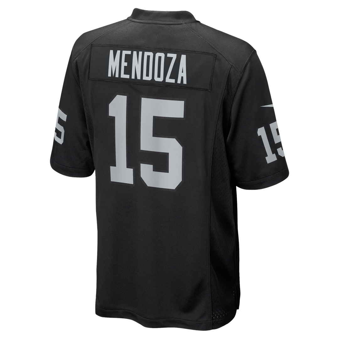 Fernando Mendoza Las Vegas Raiders 2026 NFL Draft First Round Pick No. 1 Team Game Jersey - Black