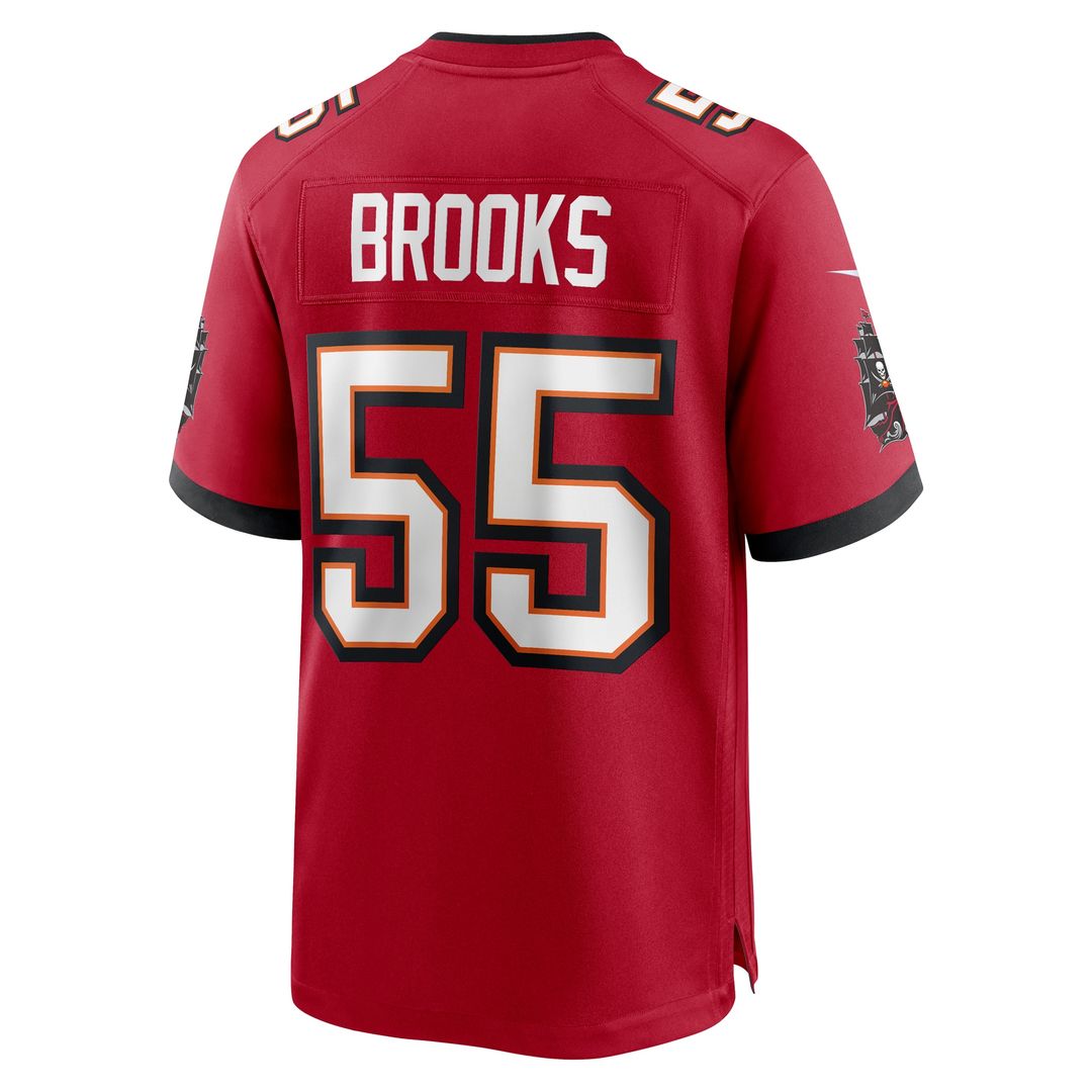 Derrick Brooks Tampa Bay Buccaneers Retired Player Game Jersey - Red