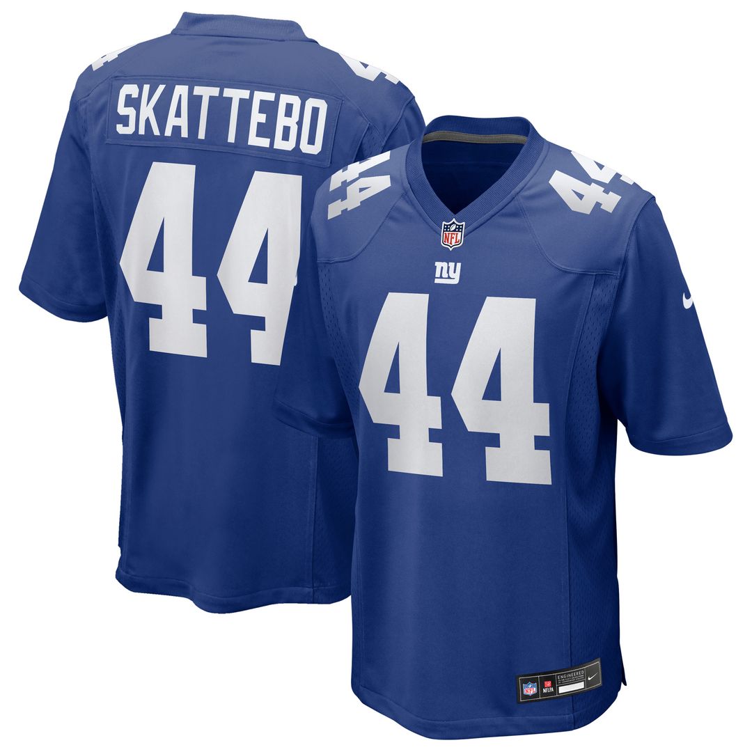 Cam Skattebo New York Giants Game Jersey - Royal