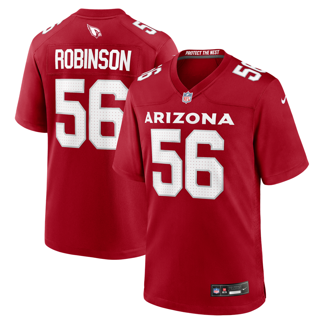 Darius Robinson Arizona Cardinals Player Game Jersey - Cardinal