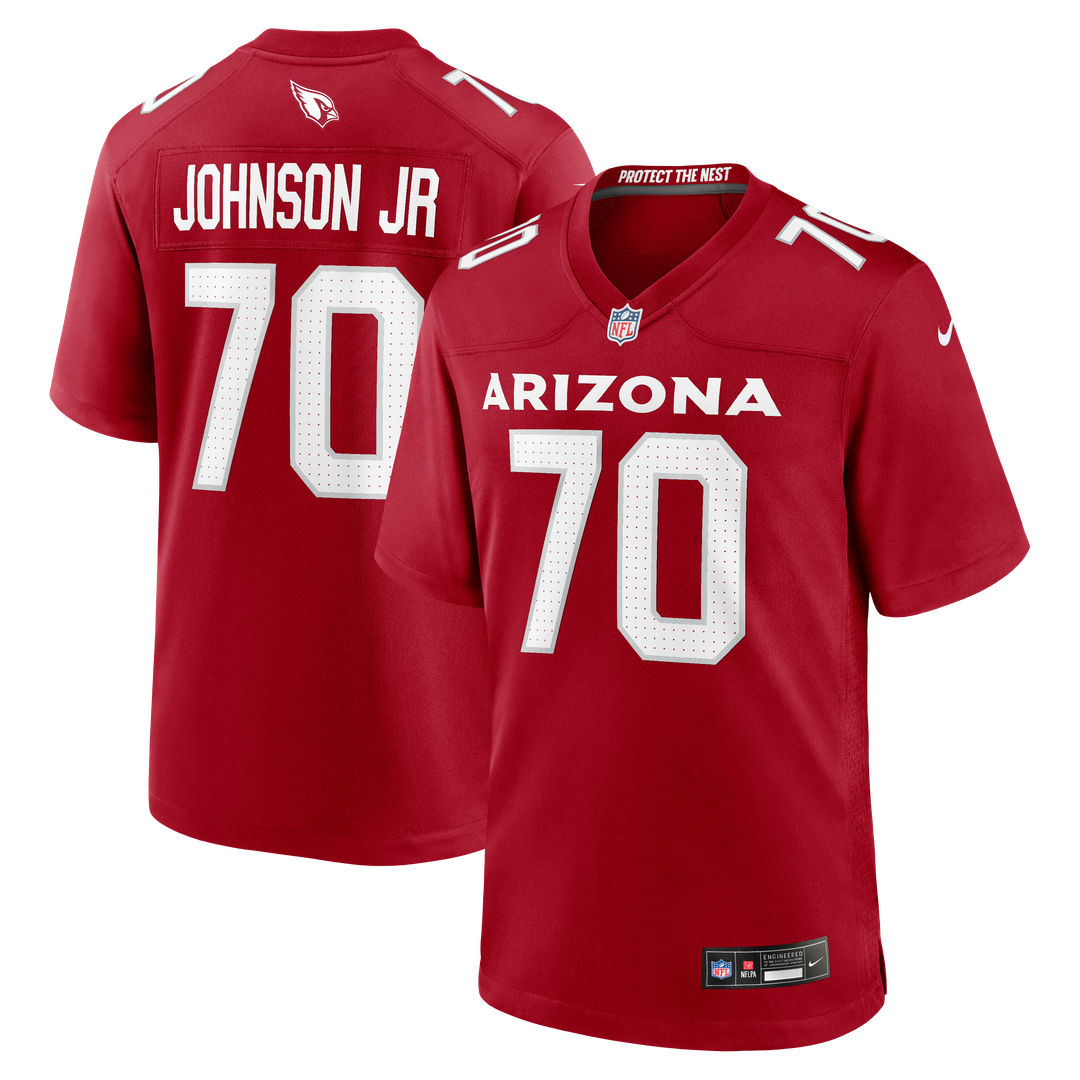 Paris Johnson Jr. Arizona Cardinals Game Jersey - Cardinal