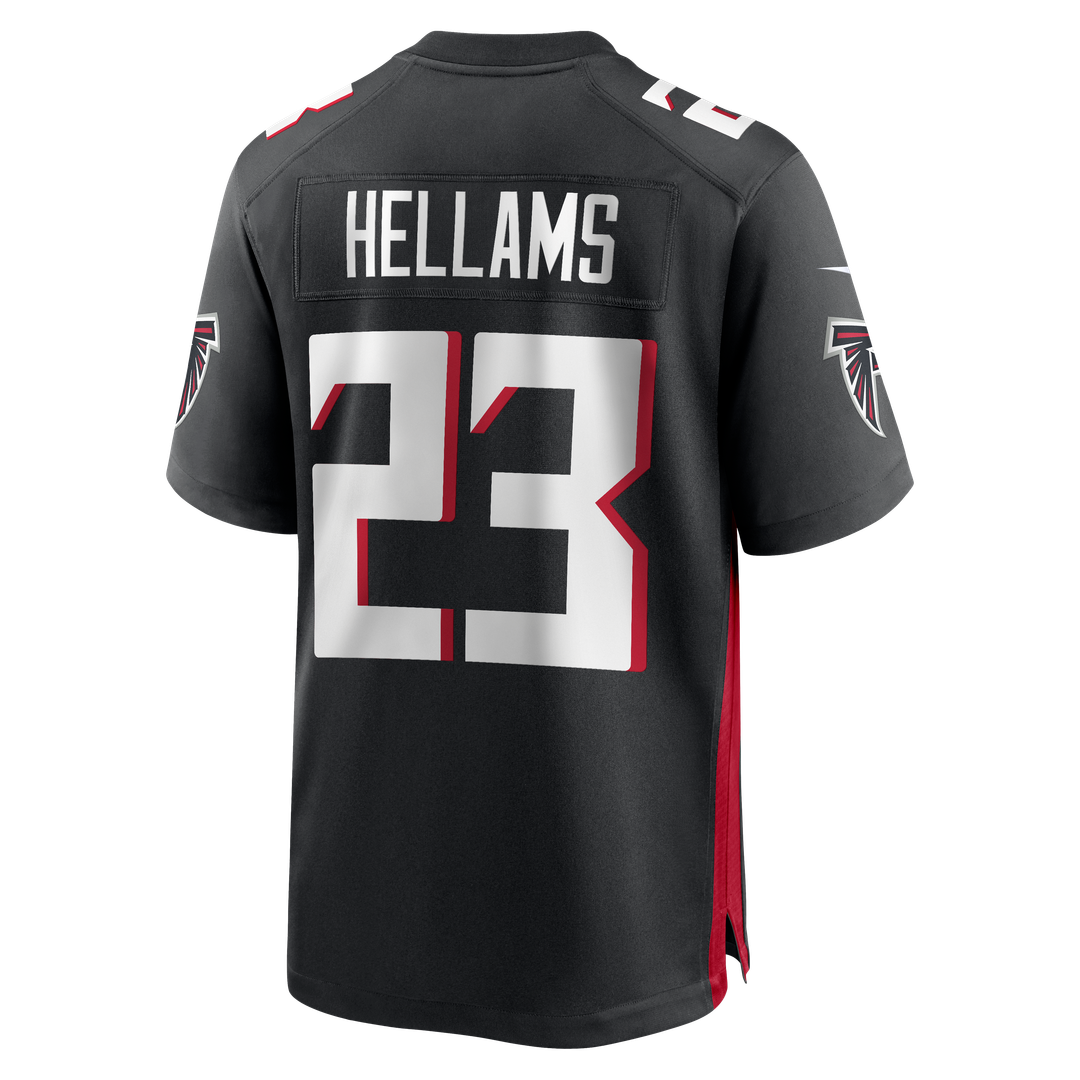 DeMarcco Hellams Atlanta Falcons Team Game Jersey - Black