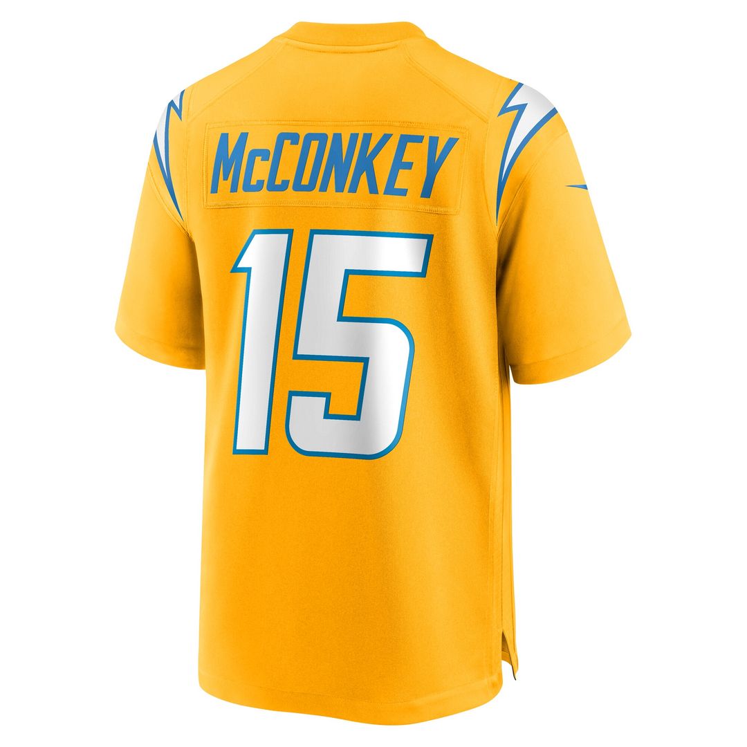 Ladd McConkey Los Angeles Chargers Alternate Super Chargers Game Player Jersey - Navy