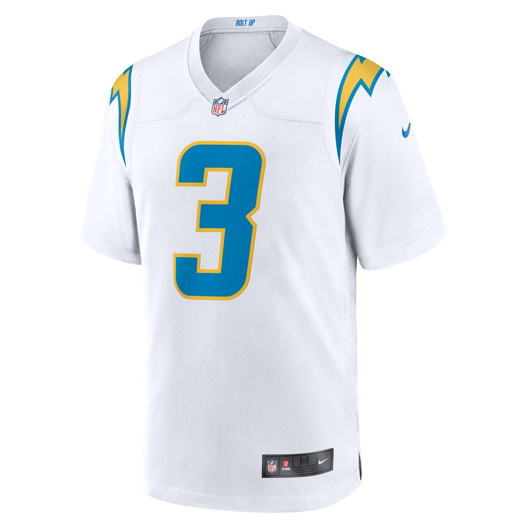 Derwin James Jr. Los Angeles Chargers Game Jersey - White