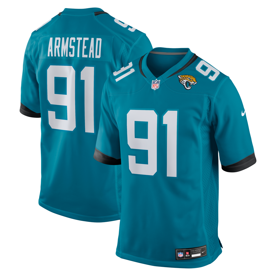 Arik Armstead Jacksonville Jaguars Team Game Jersey - Teal