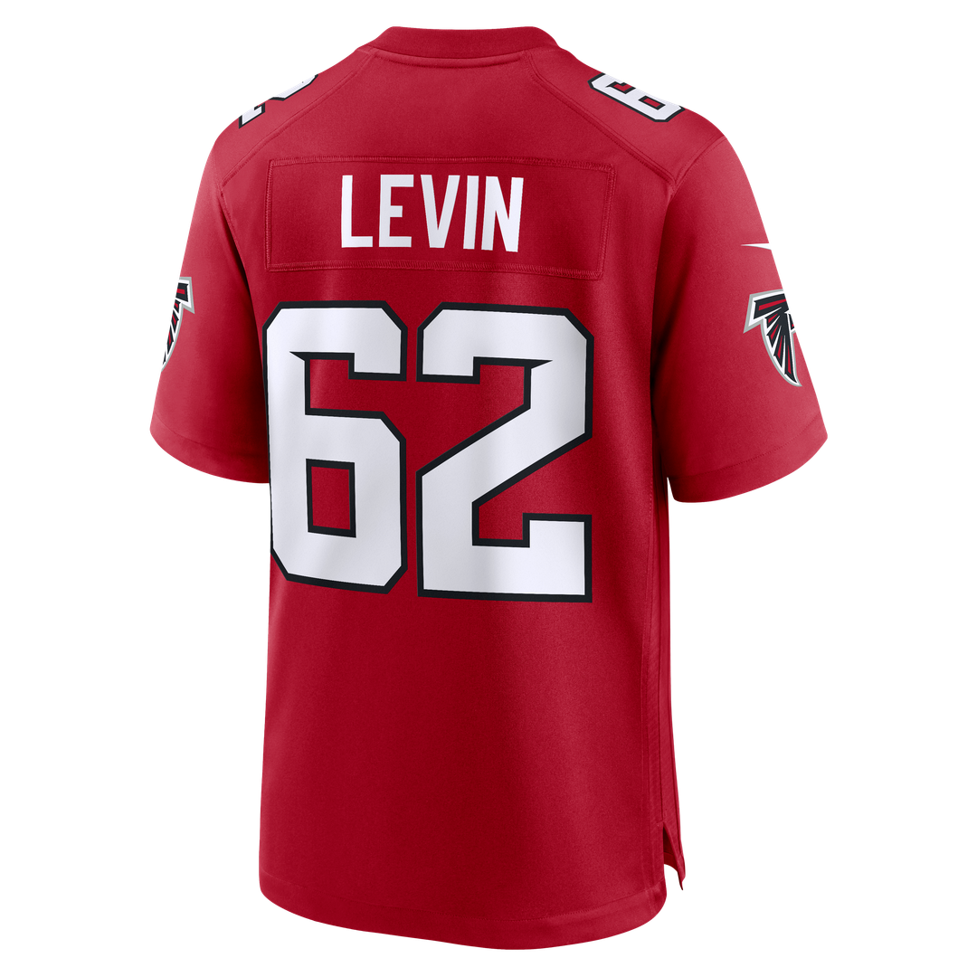 Corey Levin Atlanta Falcons Team Game Jersey - Red