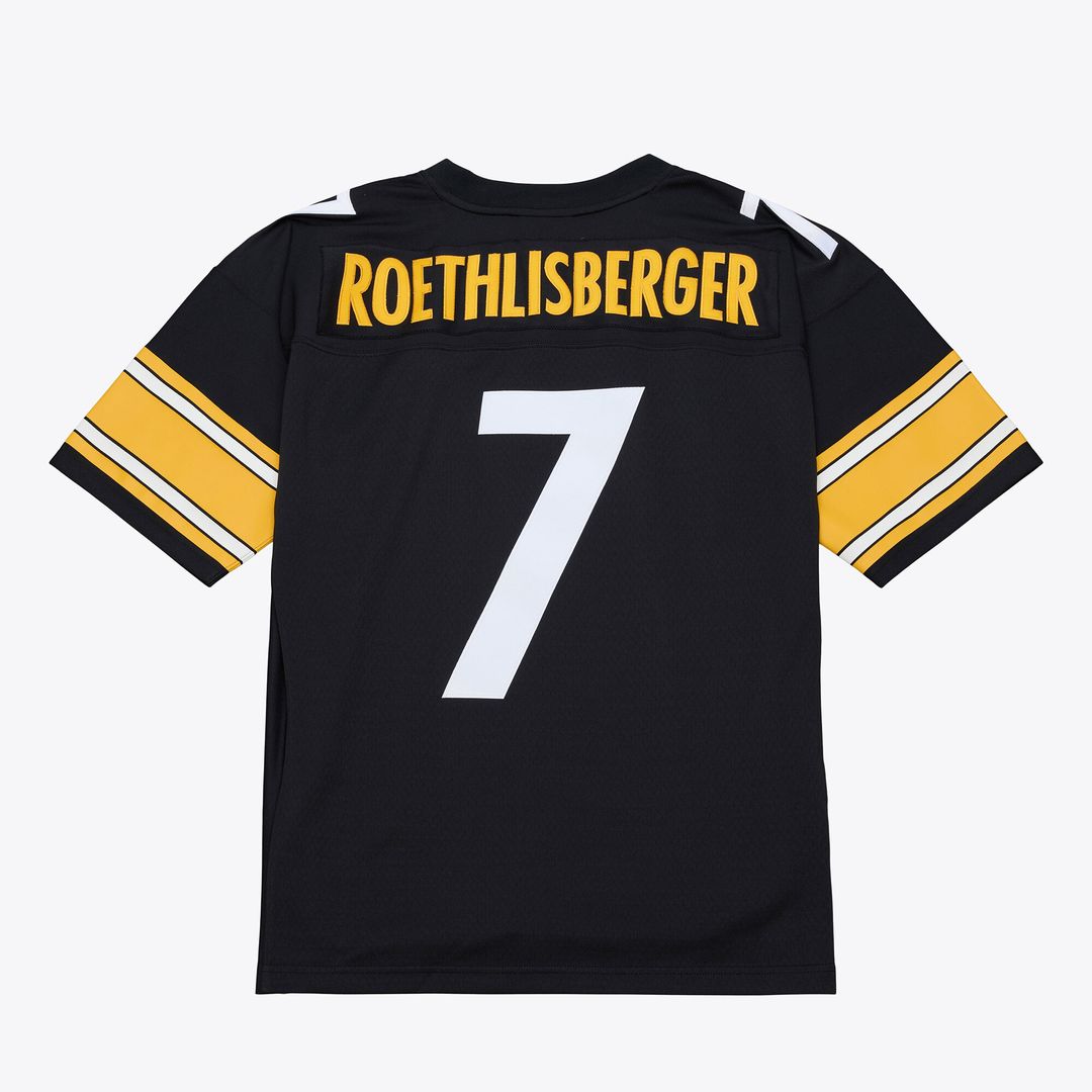 Ben Roethlisberger Pittsburgh Steelers 2004 Big & Tall Legacy Retired Player Jersey - Black