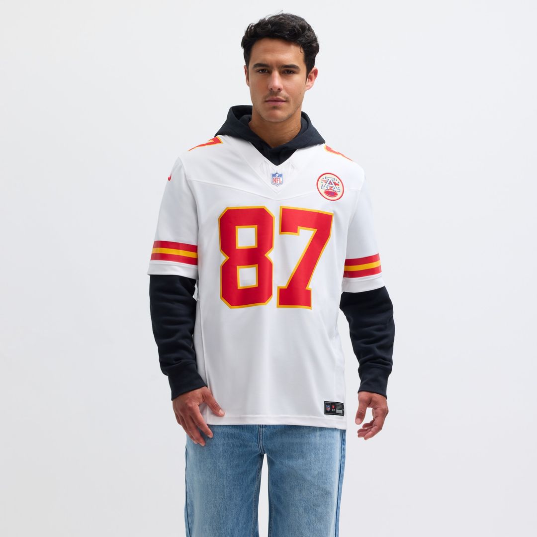 Travis Kelce Kansas City Chiefs Vapor F.U.S.E. Limited Jersey - White