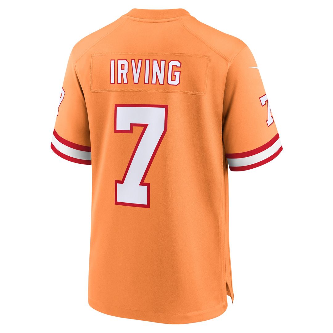 Bucky Irving Tampa Bay Buccaneers Alternate Game Jersey - Orange