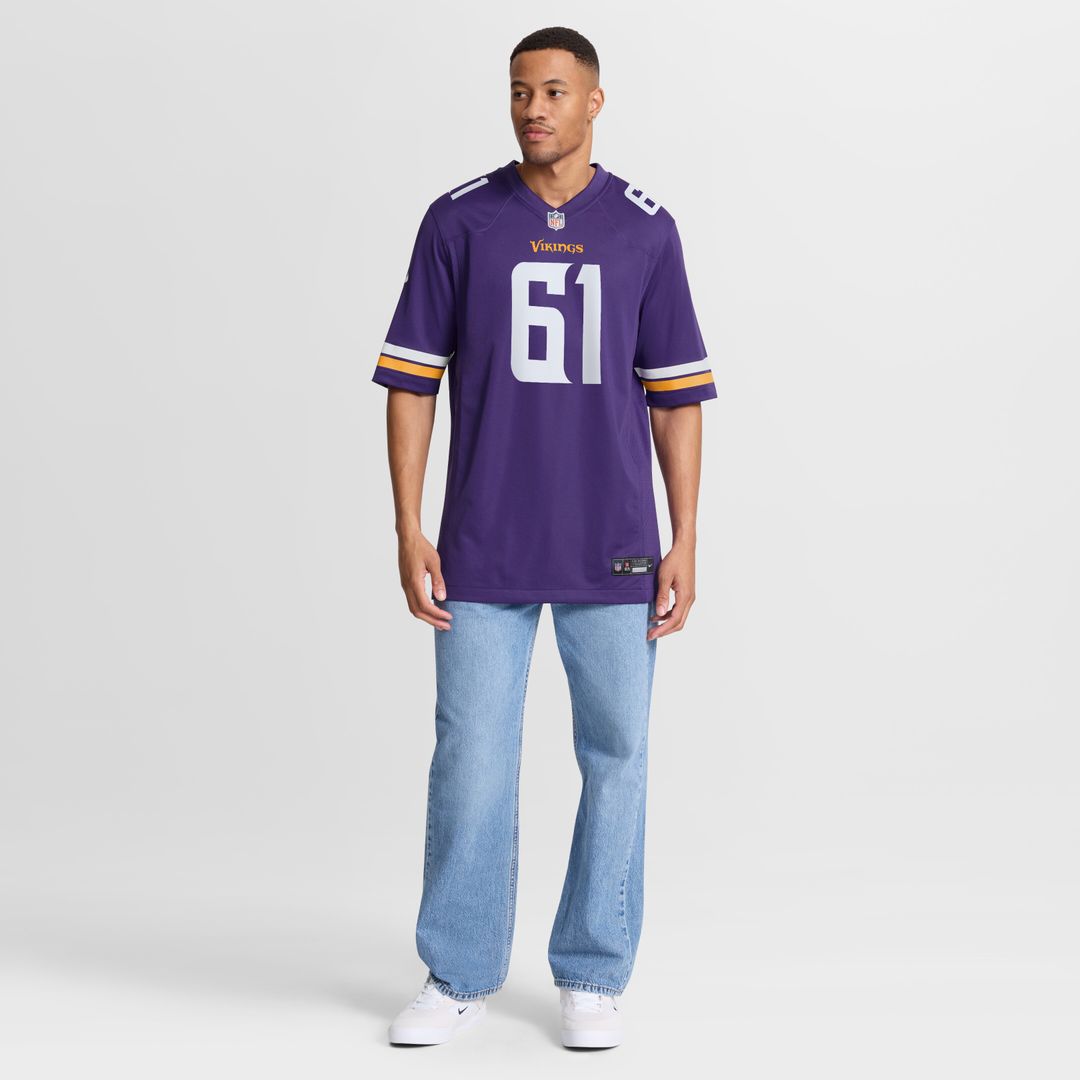 Jalen Redmond Minnesota Vikings Game Jersey - Purple